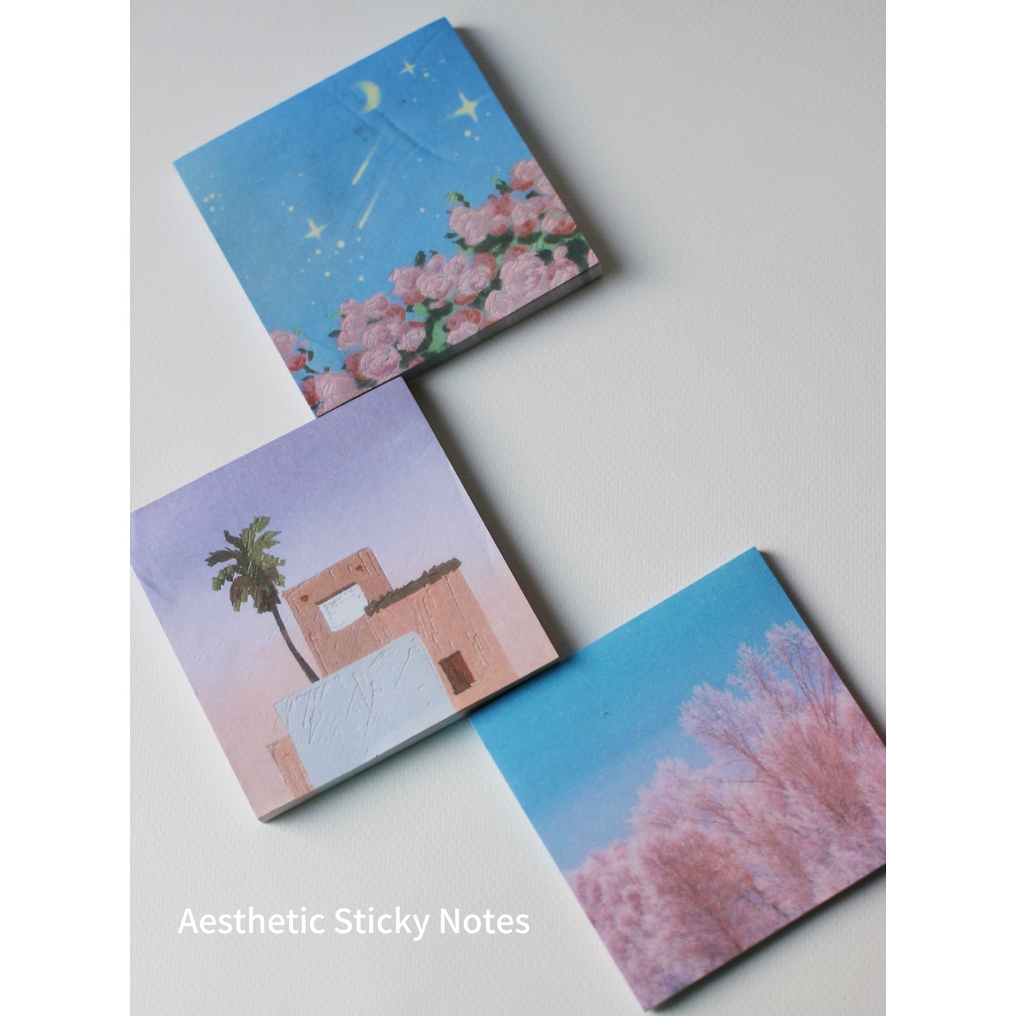 Aesthetic Imported Sticky notes- Printed Premium quality