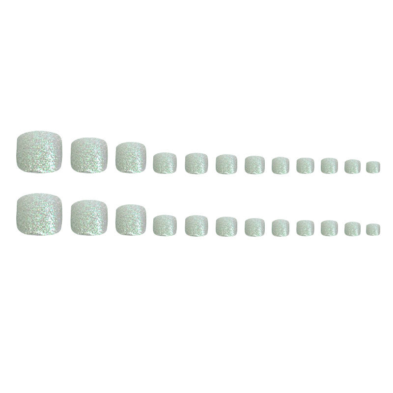 Nails-156 (24 pc Feet Nails+ free nail kit)