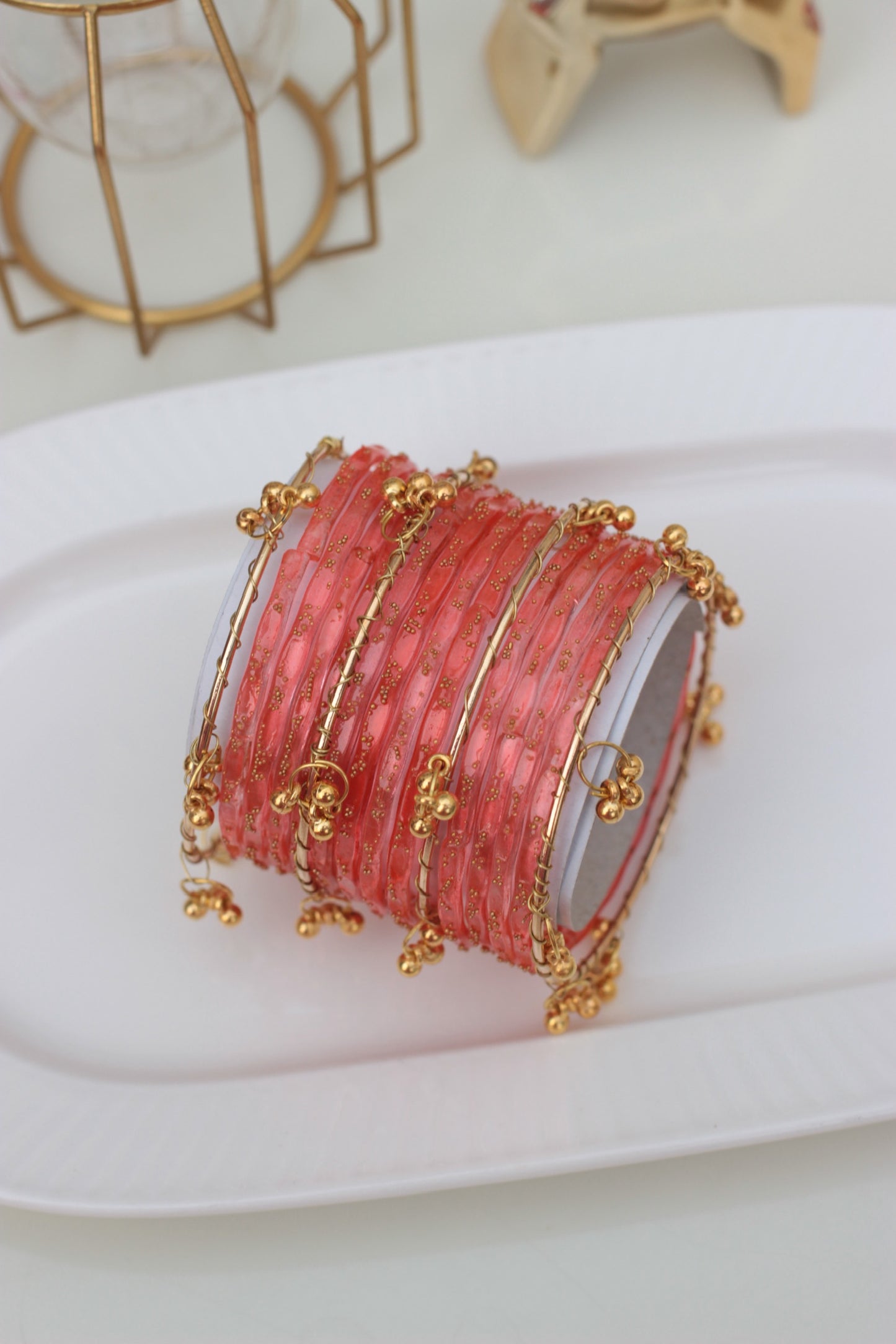 Kashmiri churiyaan- orange