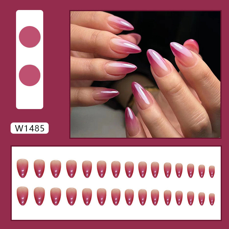 Nails-154 (24 pc Nails+ free nail kit)