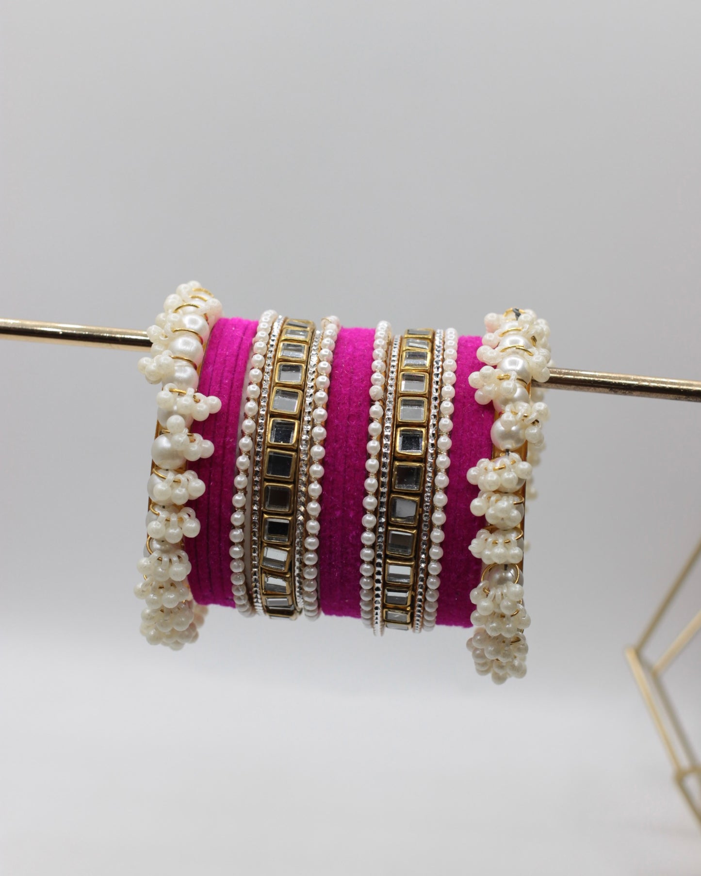 Naqsh-e-Khawab Bangles-4-Pink