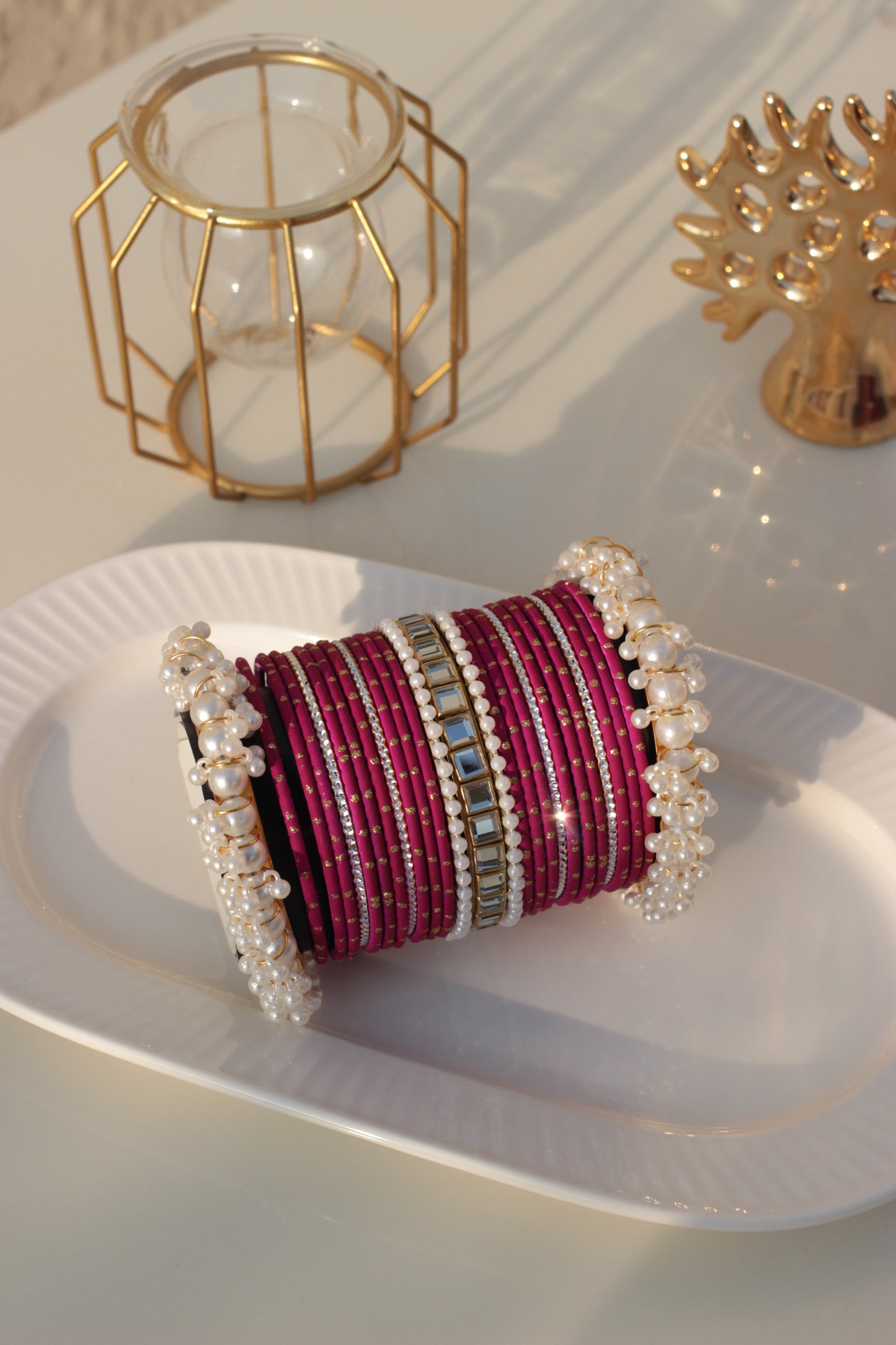 Noor e Khaas Bangles Pink