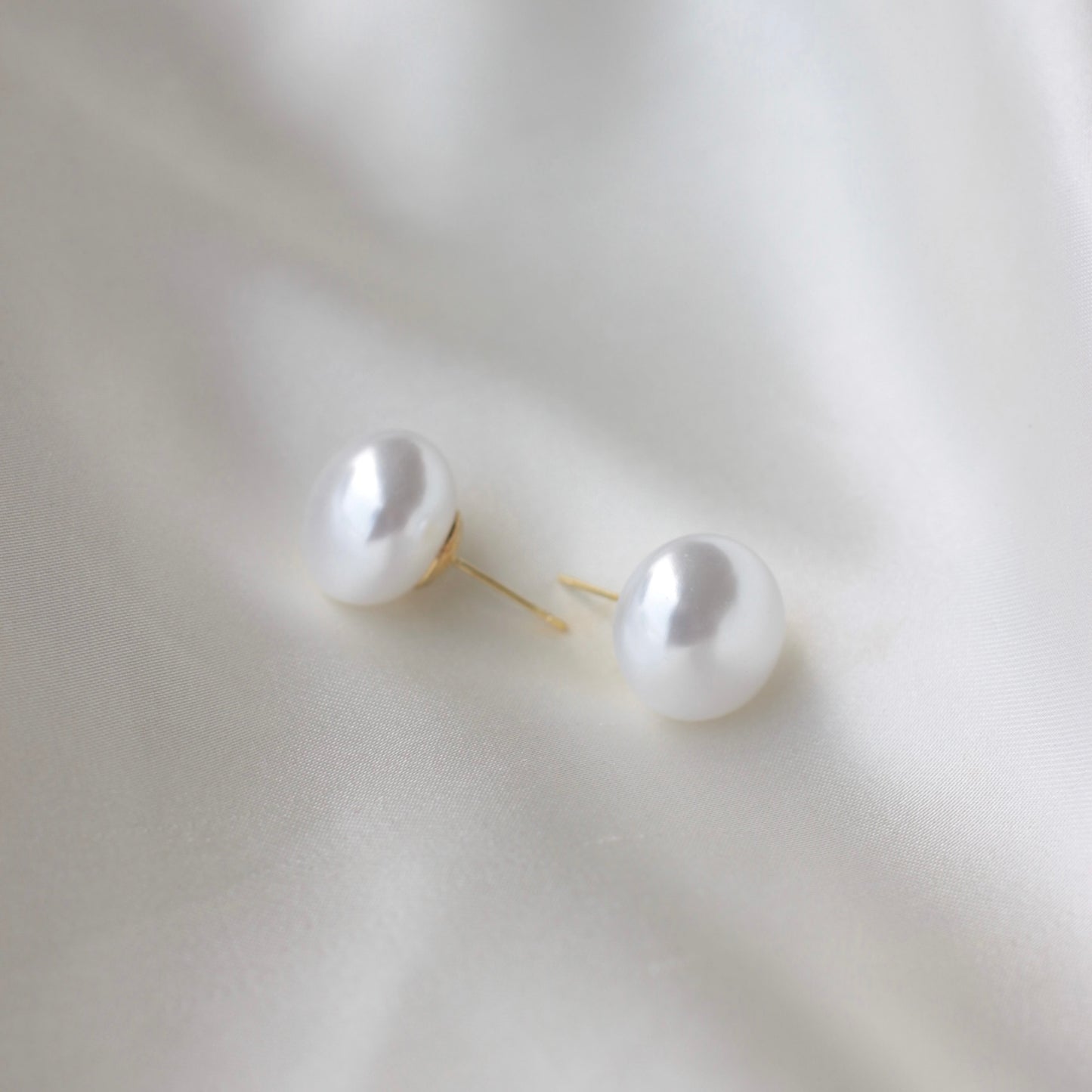 Bb-204 Large Pearl Earrings
