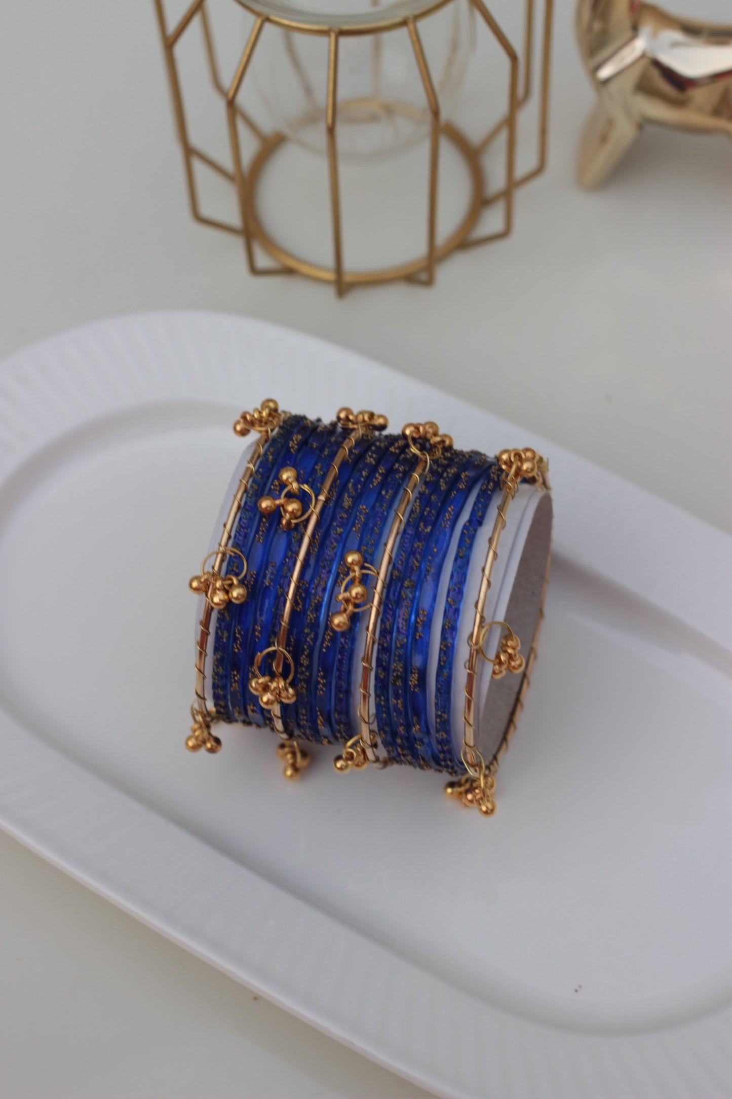 Kashmiri churiyaan- dark blue