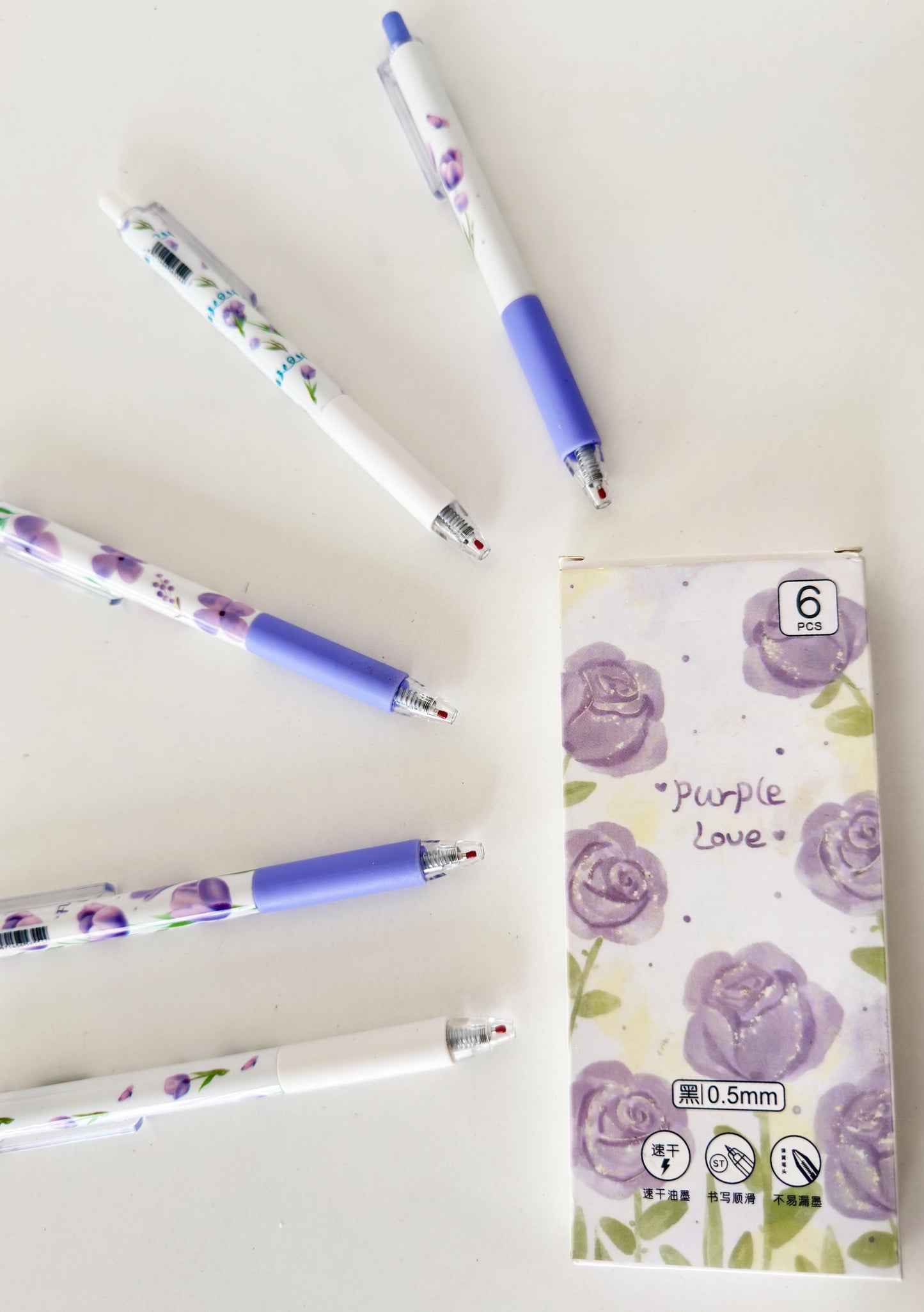 Bb-i Purple you Gel Pens