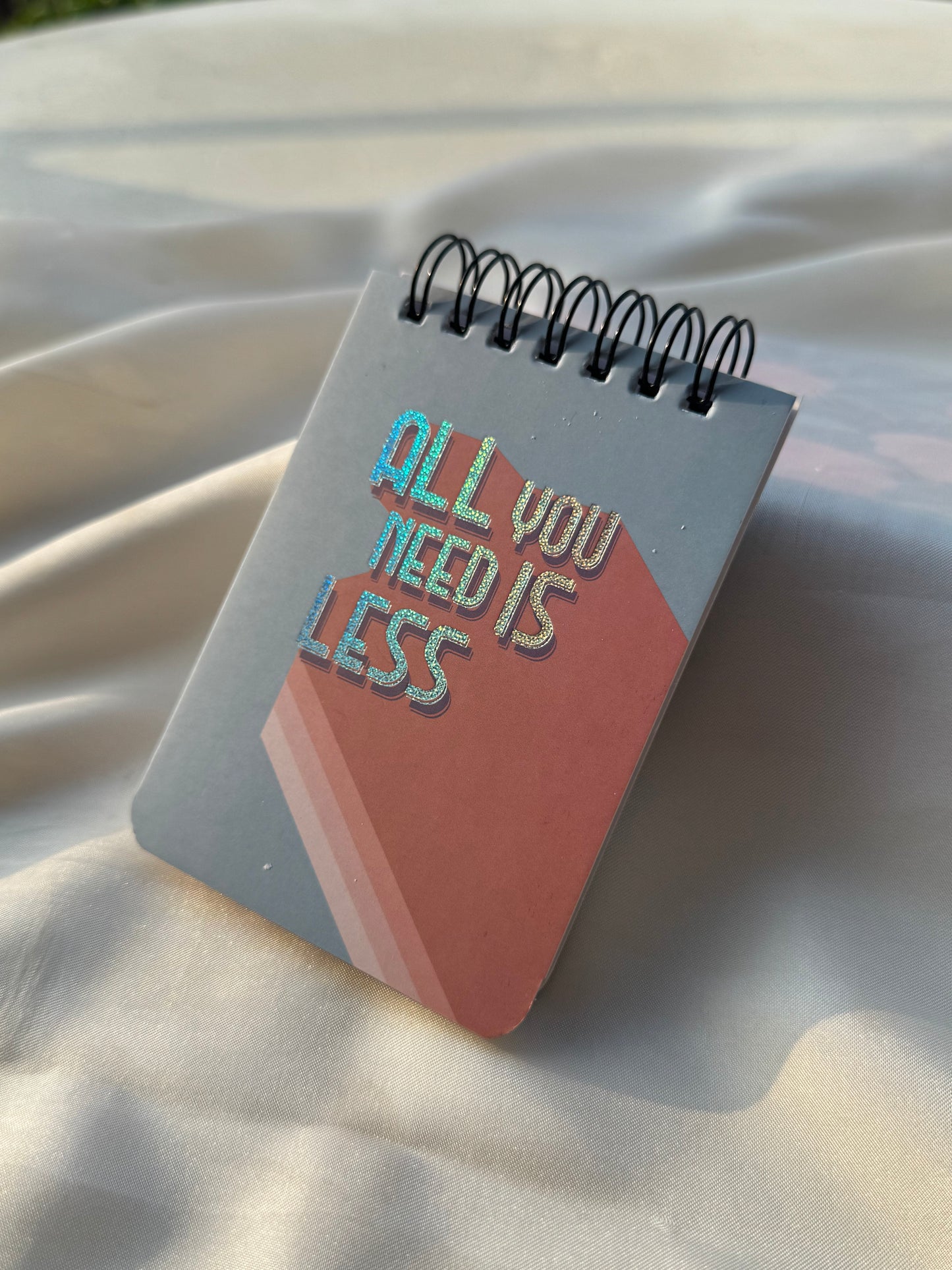 Mini pocket sized lined draft pad