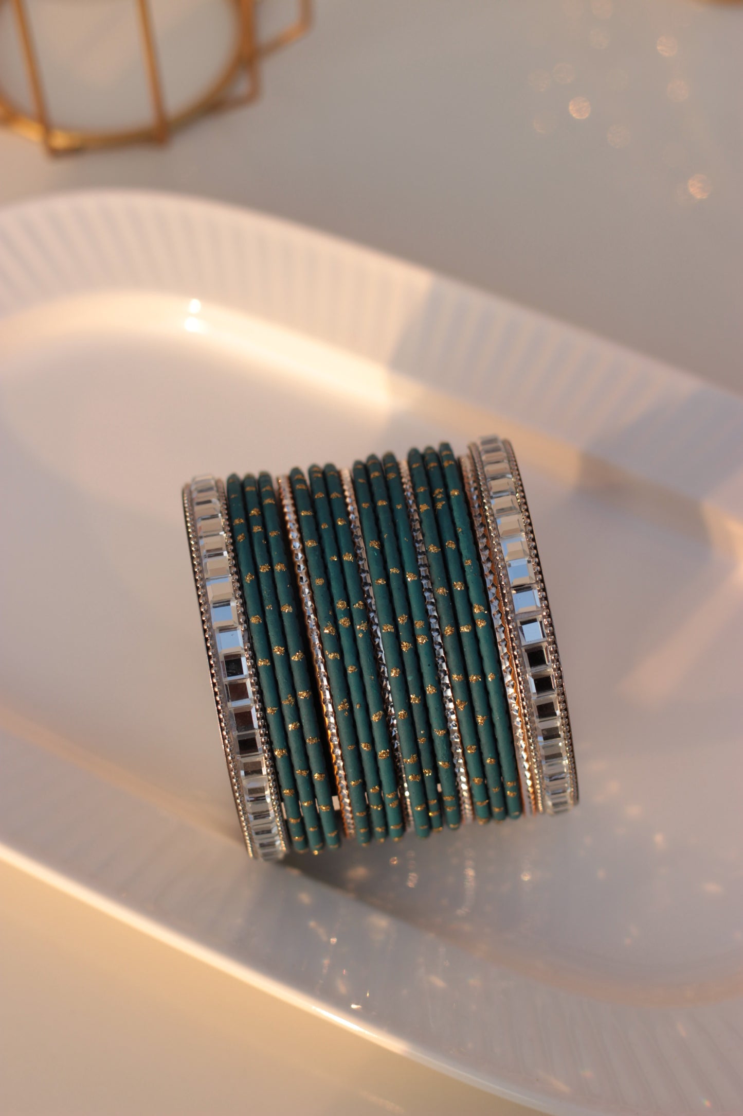 Noor ara bangles Turquoise