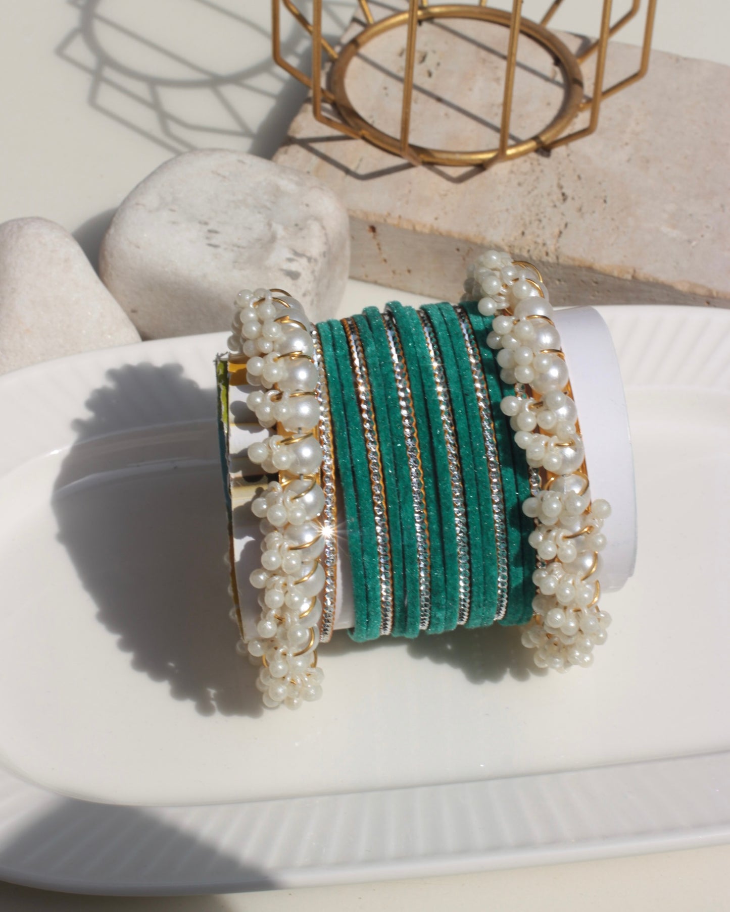 Husnara Bangles-green