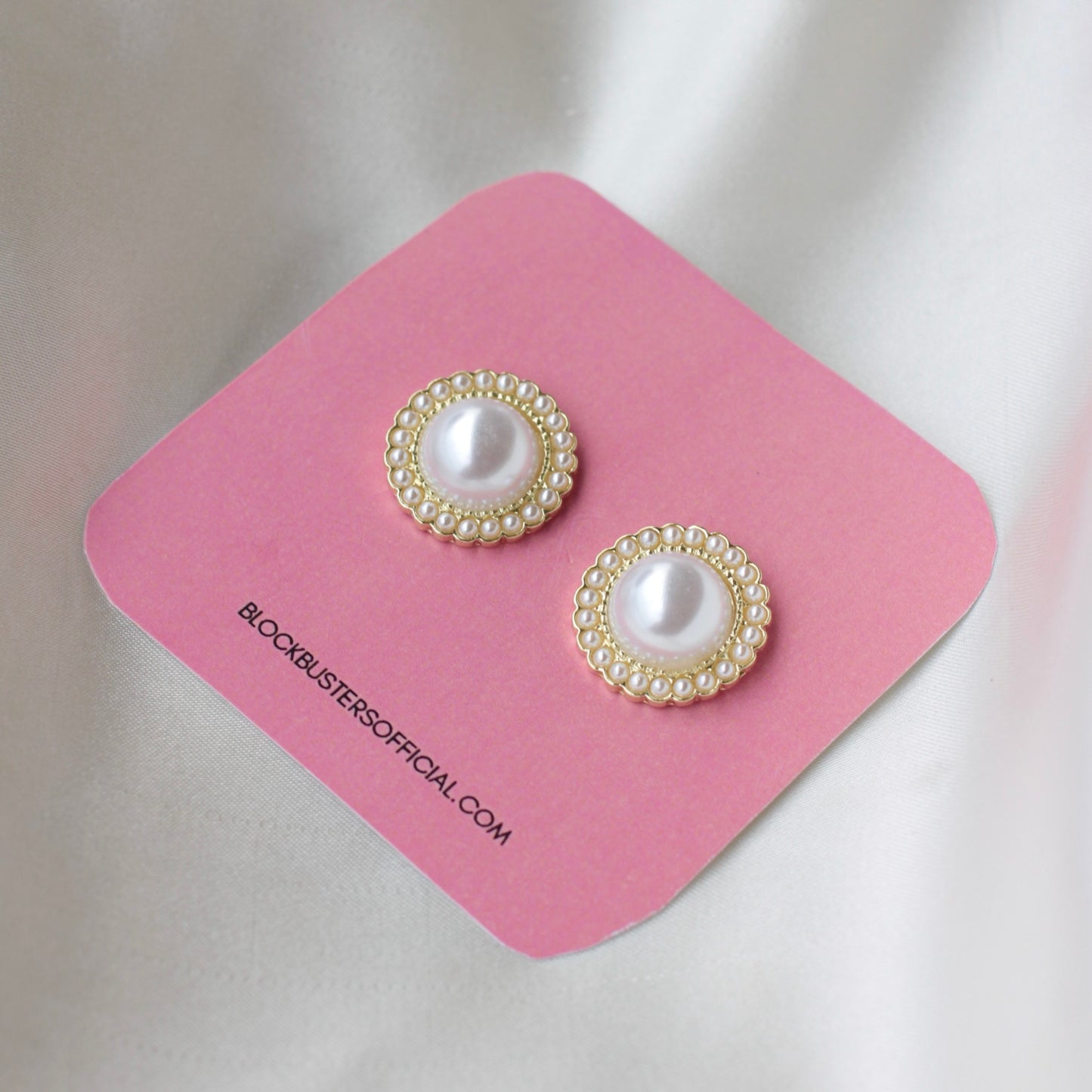 Bb-240 Pearl Earrings