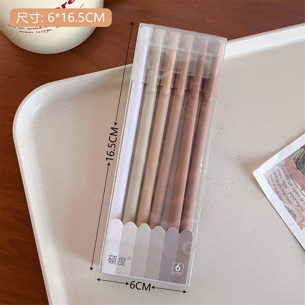 BB Imported Aesthetic Gel Pen Pack(High quality fluent working pen nibs)