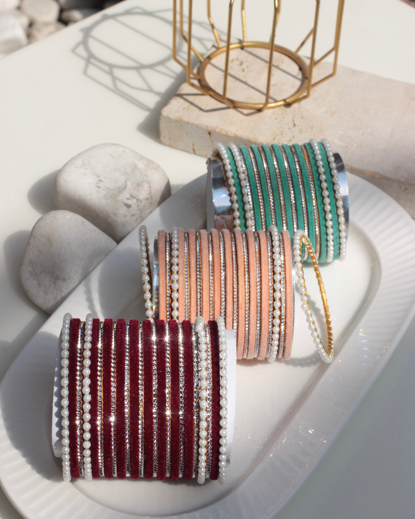 Anarkali Bangles-Maroon