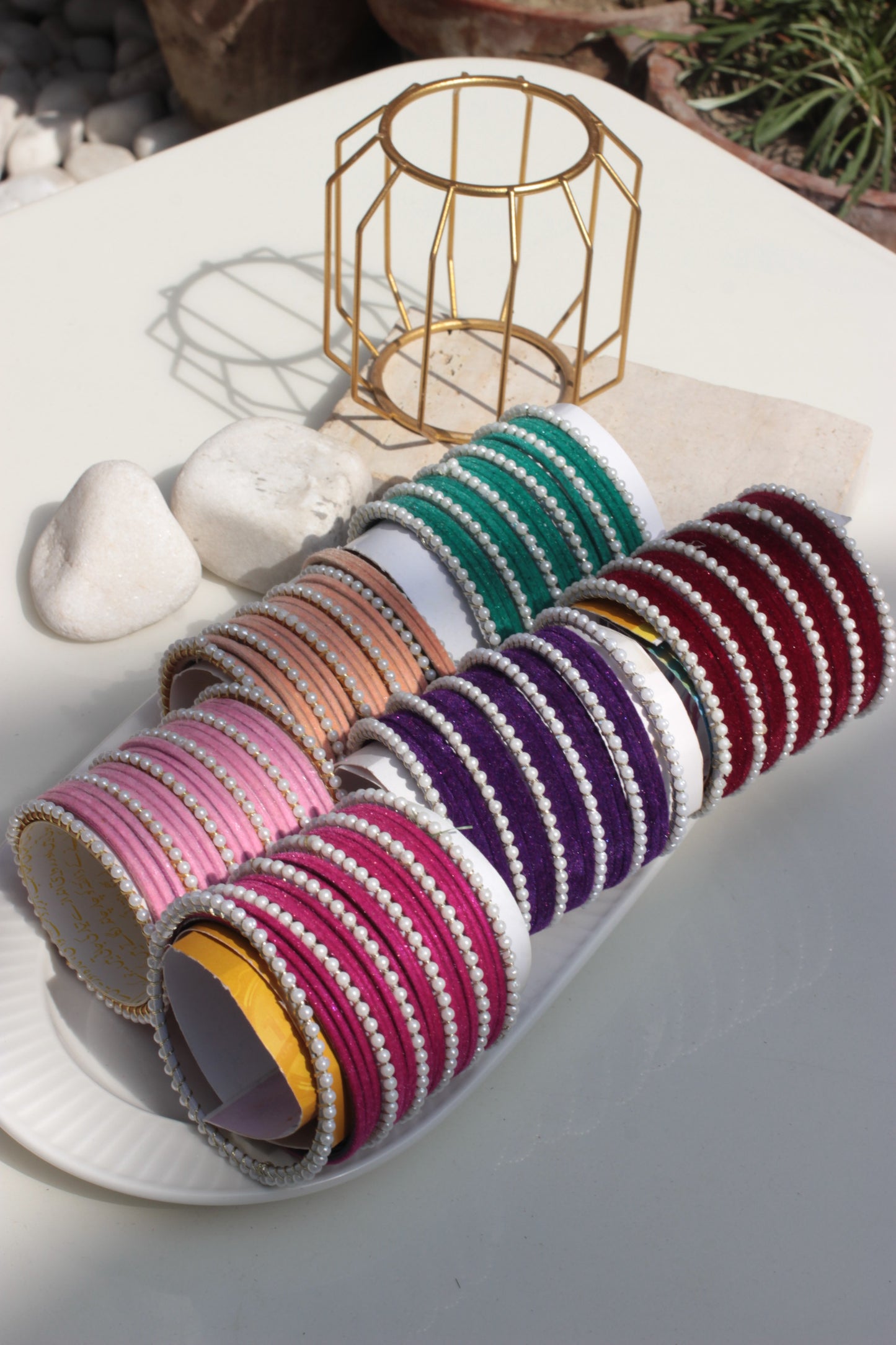 Noor-e-Jahan Bangles-maroon