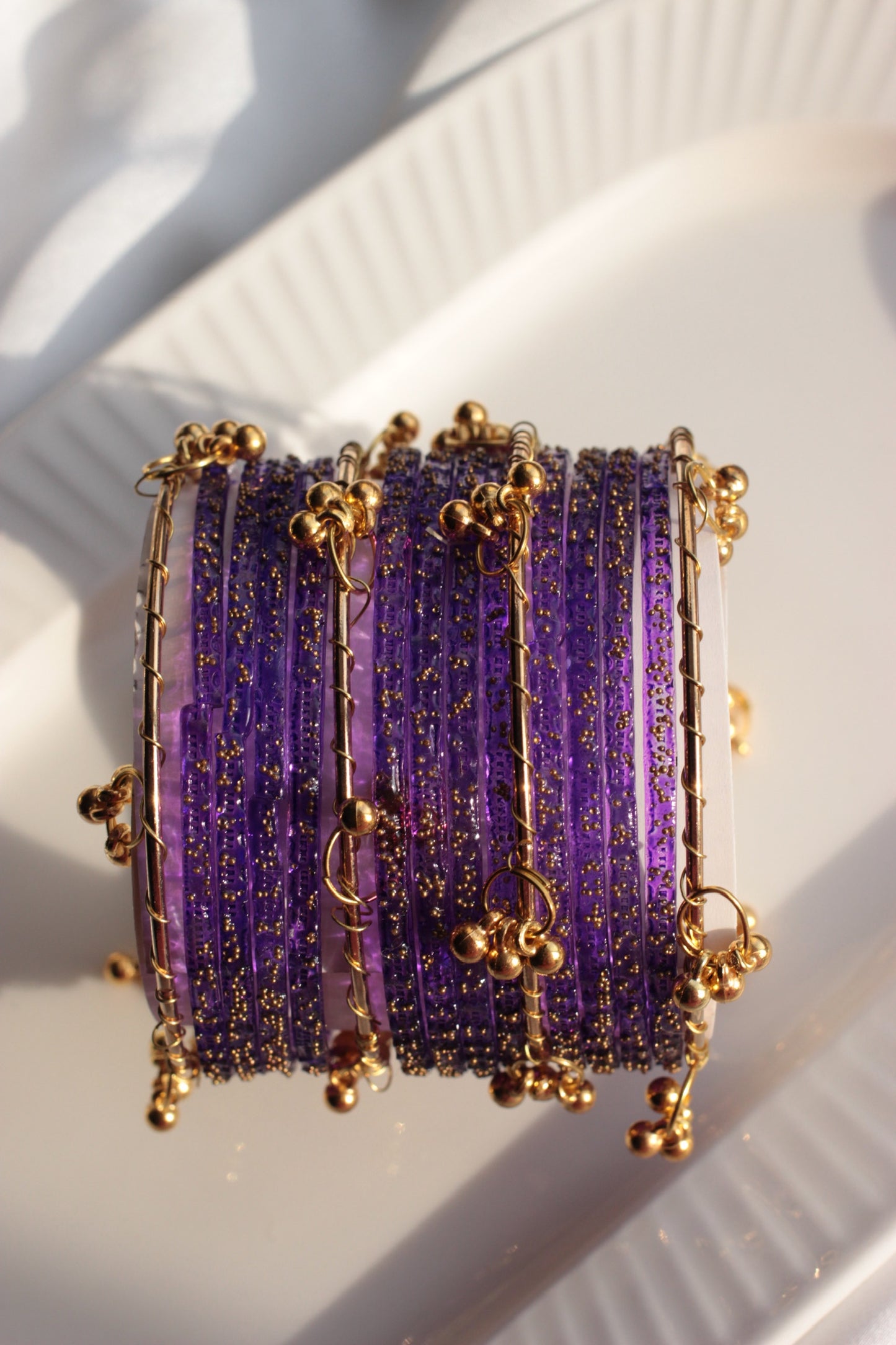 Kashmiri churiyaan- purple