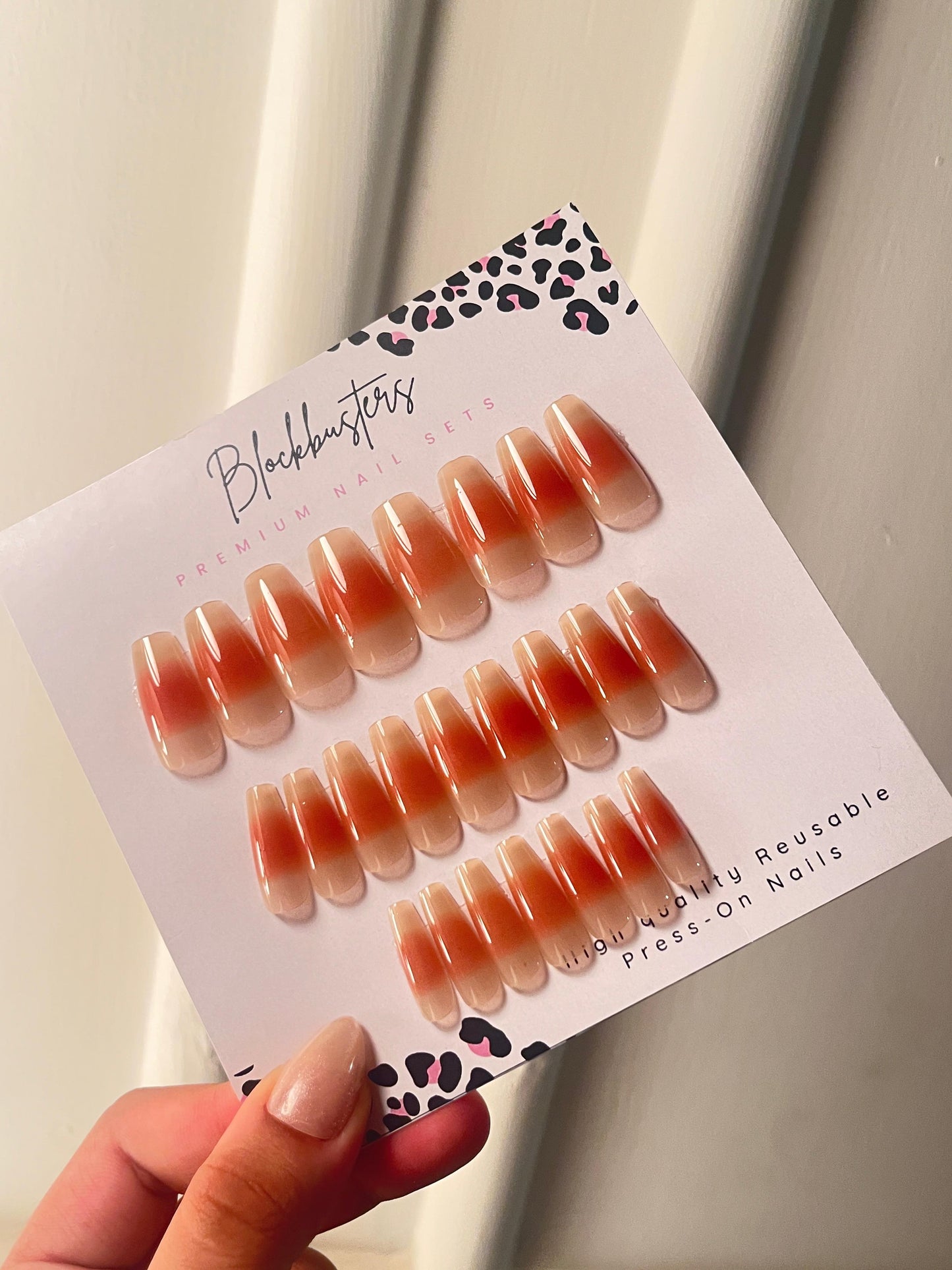 Nails-181 (24 pc Nails+ free nail kit)