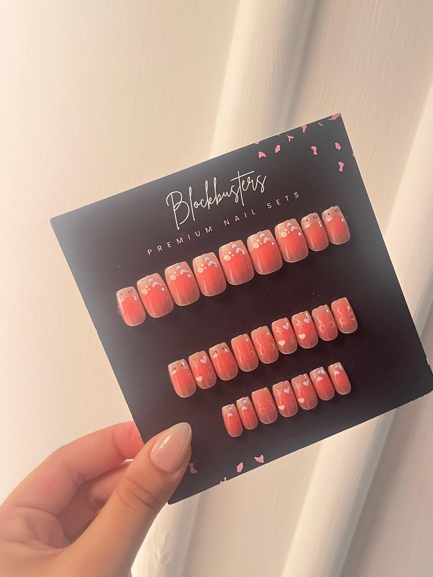 Nails-182 (24 pc Nails+ free nail kit)