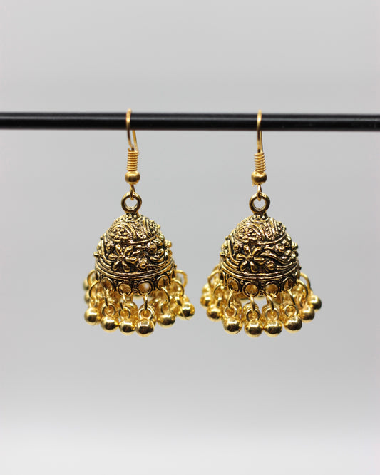 BB-212 Small Antique Jhumkay