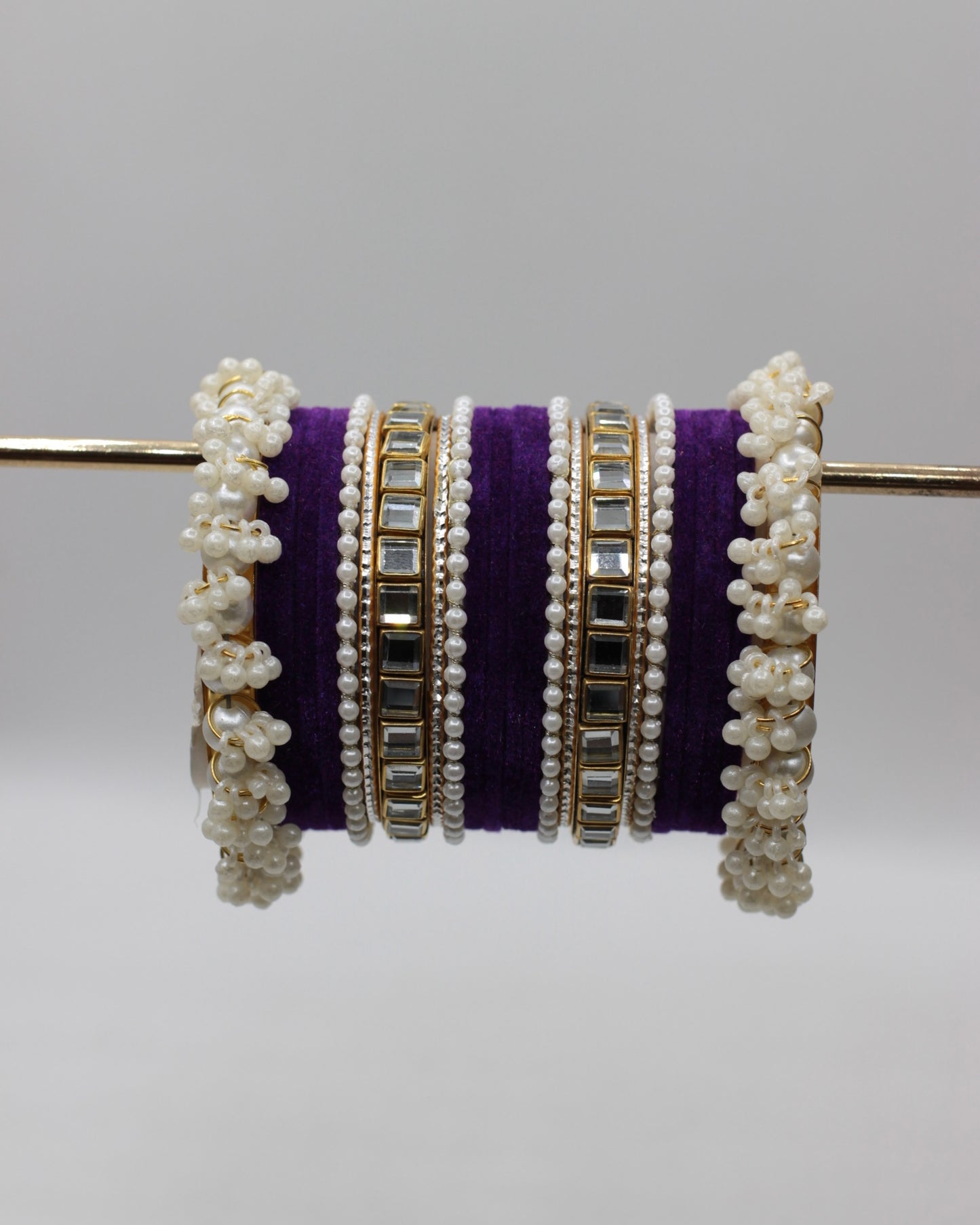 Naqsh-e-Khawab Bangles-4-Purple