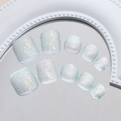 Nails-156 (24 pc Feet Nails+ free nail kit)