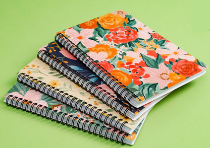 A6 Floral Diary