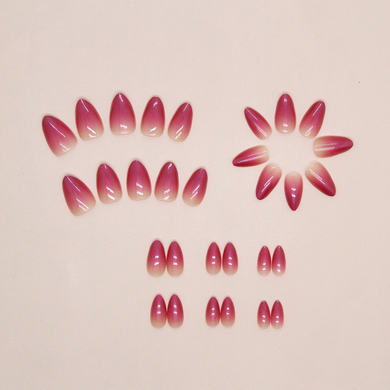 Nails-154 (24 pc Nails+ free nail kit)