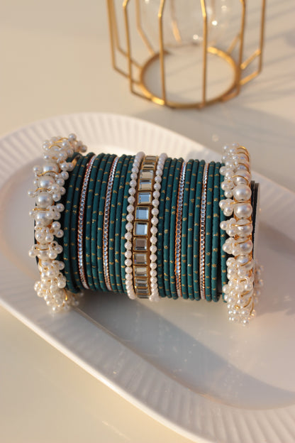 Noor e Khaas Bangles Turquoise