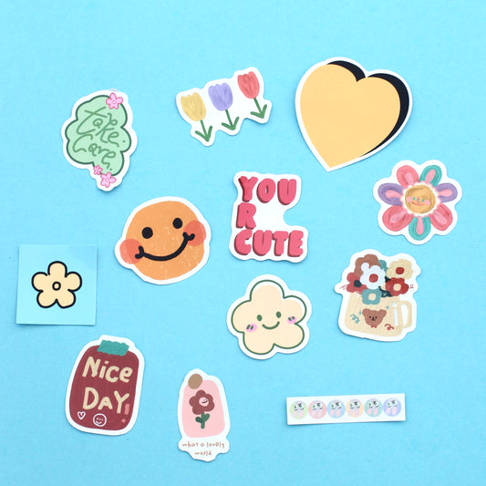 BBStickerP-20 (Whole pack - High quality 3D stickers)