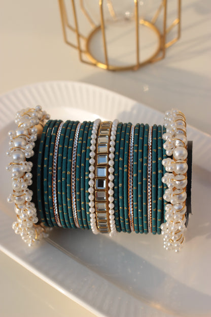 Noor e Khaas Bangles Turquoise