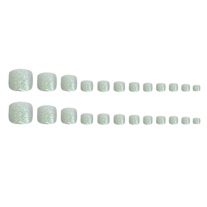 Nails-156 (24 pc Feet Nails+ free nail kit)