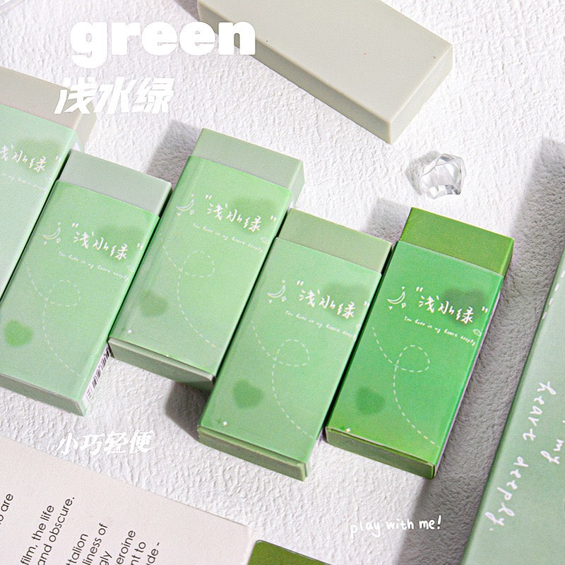 Pack of 6 erasers