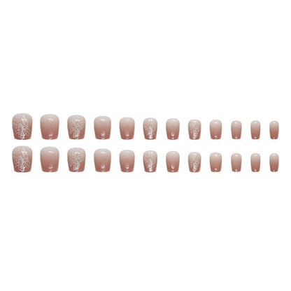 Nails-158 (24 pc Nails+ free nail kit)