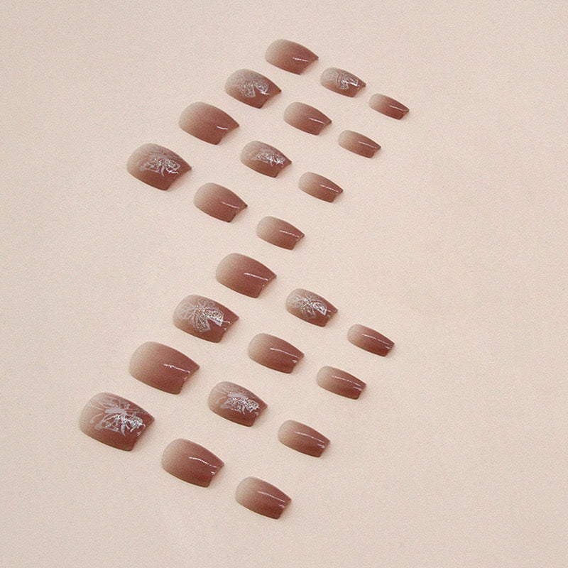Nails-158 (24 pc Nails+ free nail kit)