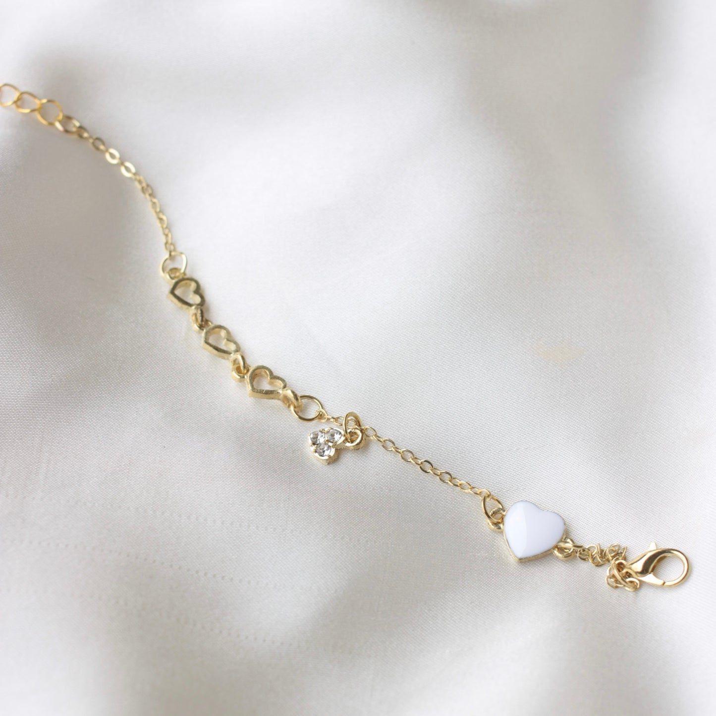 Bb-222 Luna hearts bracelet