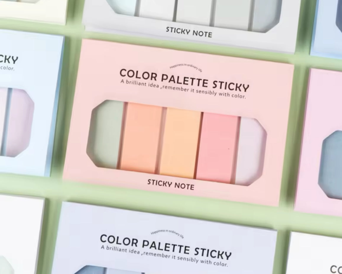 Color Palette Sticky Notes – Blockbusters