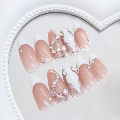 Nails-1049 (24 pc Nails+ free nail kit)