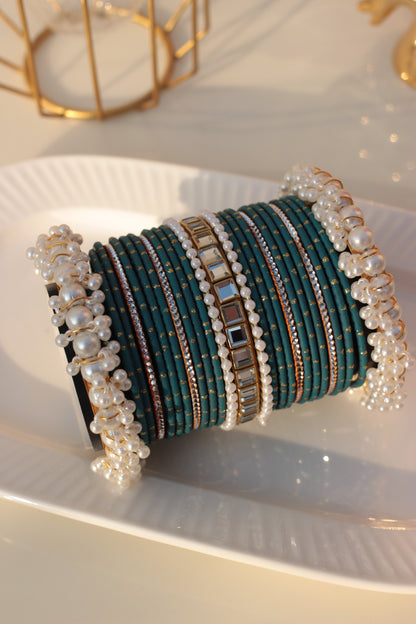 Noor e Khaas Bangles Turquoise