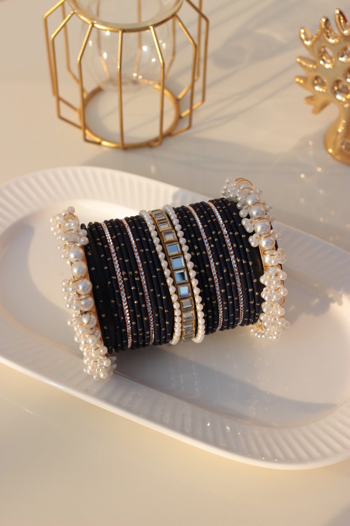 Noor e Khaas Bangles Navy blue