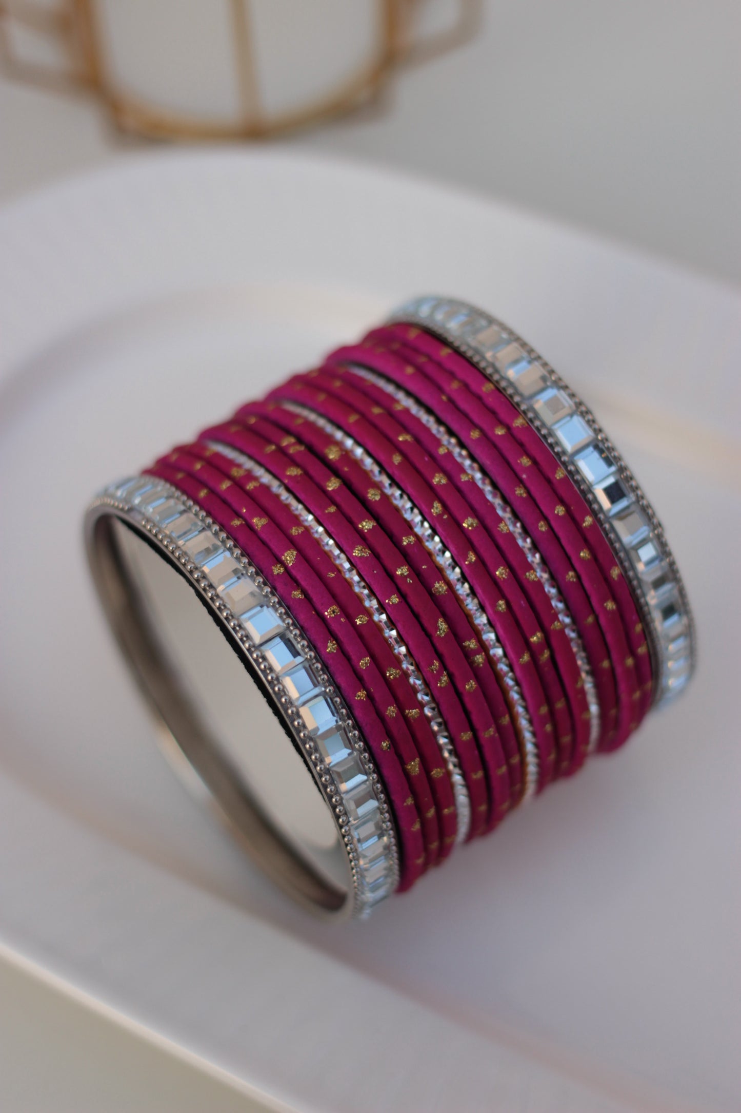Noor ara bangles Pink