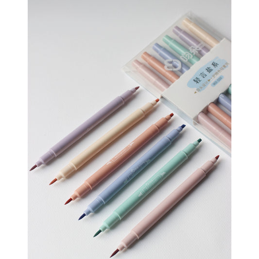 BB Imported Aesthetic Double Sided Highlighters Pack