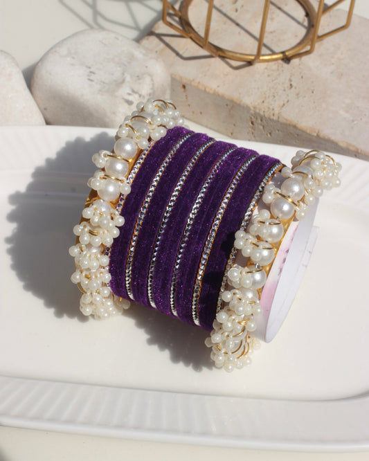 Husnara Bangles-purple