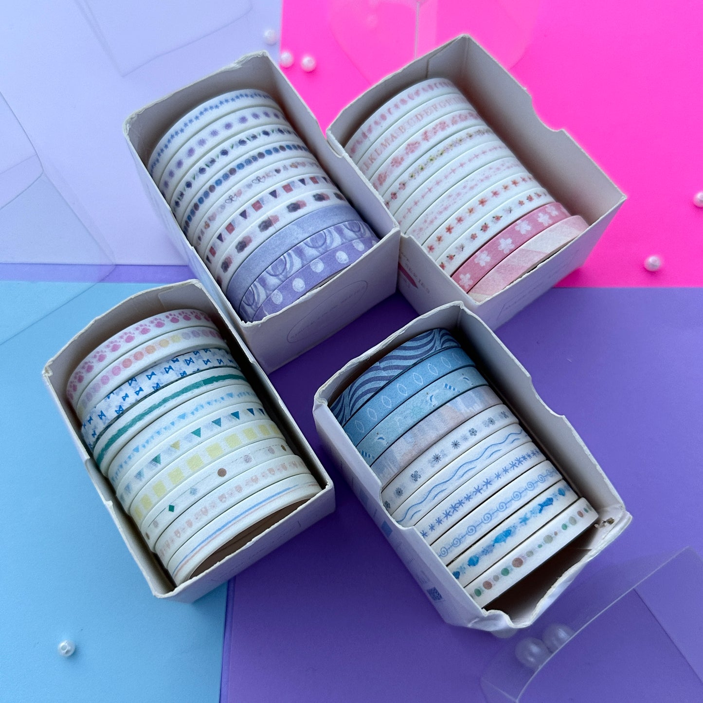 BB Washi Tapes for journals/ book decoration