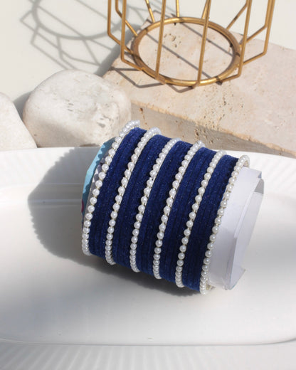 Noor-e-Jahan Bangles-navy blue
