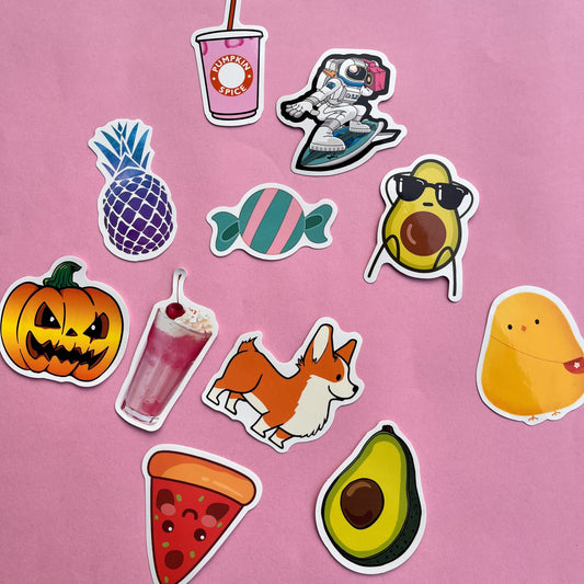 BBStickerP-55 (Whole pack - High quality 3D stickers)
