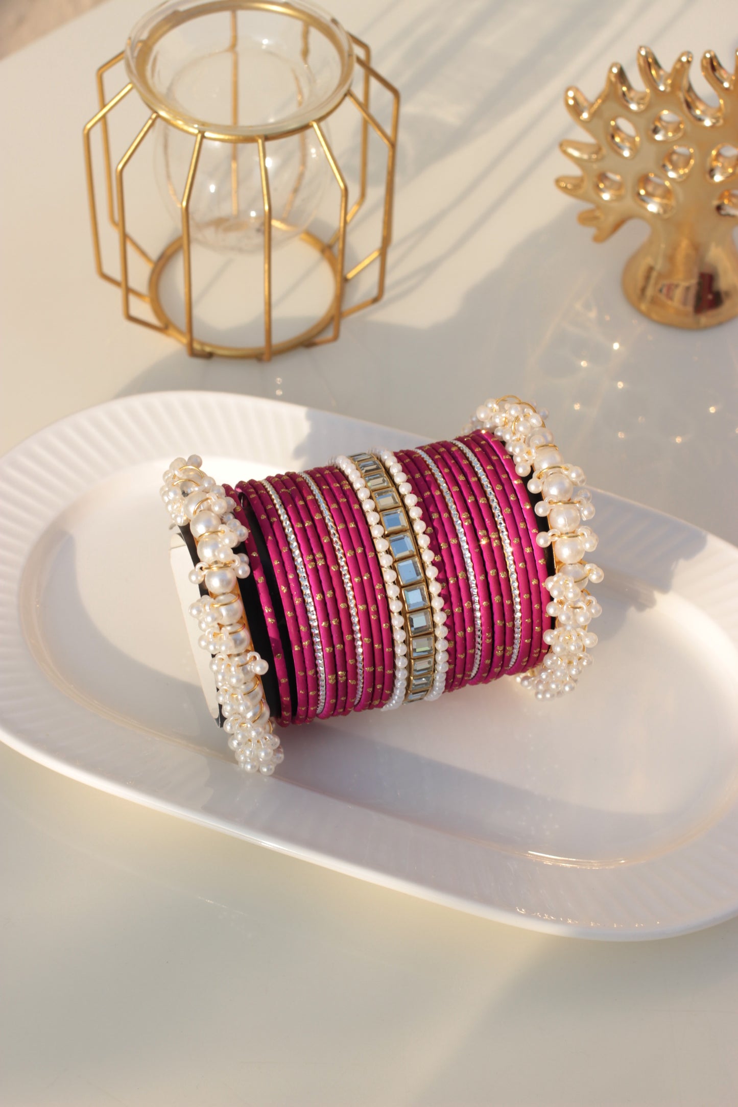 Noor e Khaas Bangles Pink