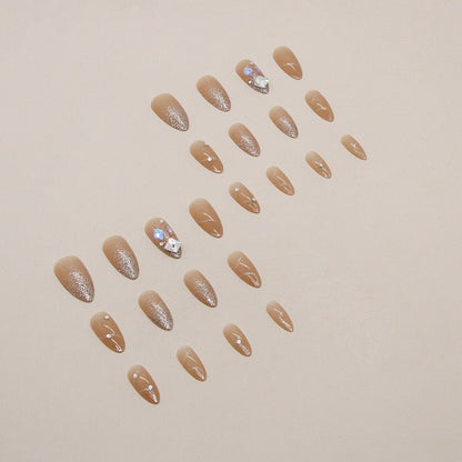 Nails-167 (24 pc Nails+ free nail kit)