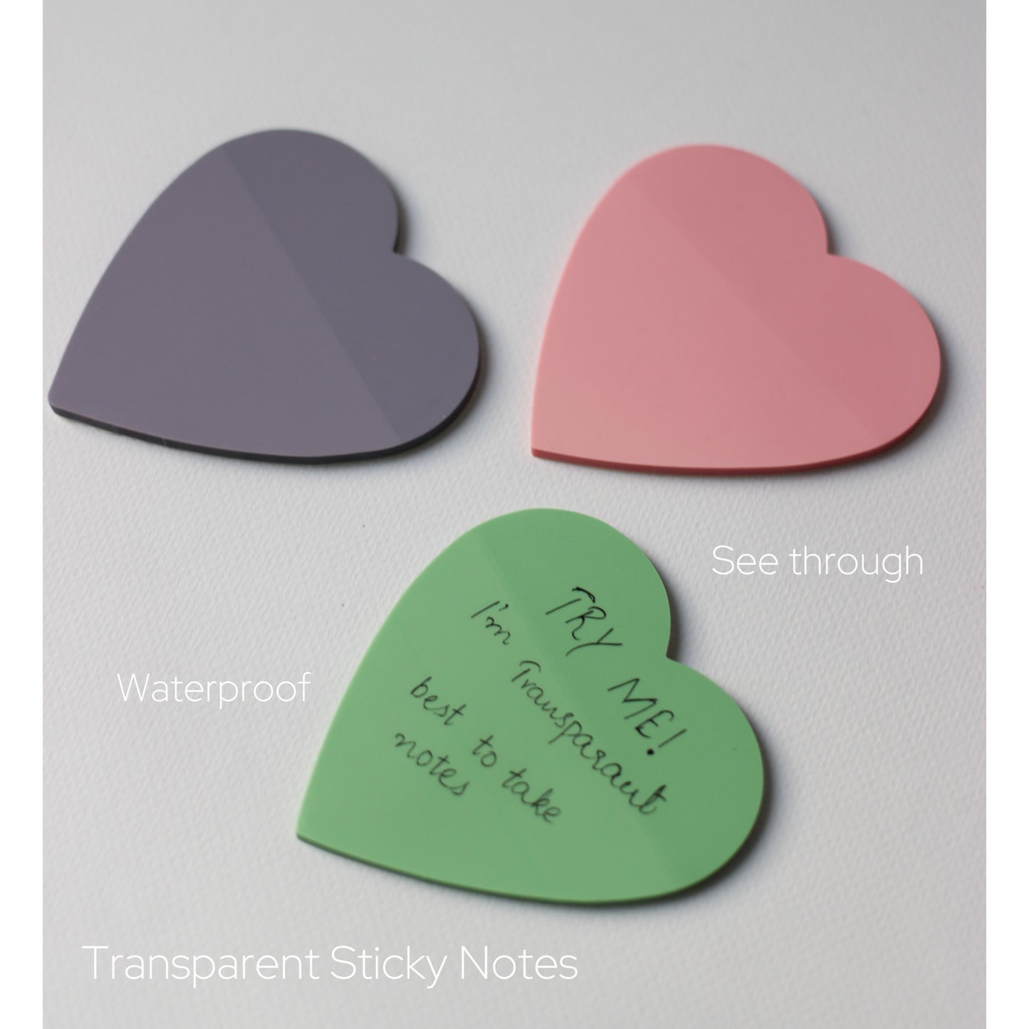 BB Viral See-through Stickynotes lines -11 for highlighting and writing purpose - waterproof