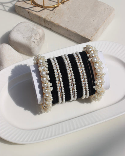 Jahanara Bangles-Black