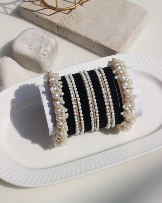 Jahanara Bangles-Black