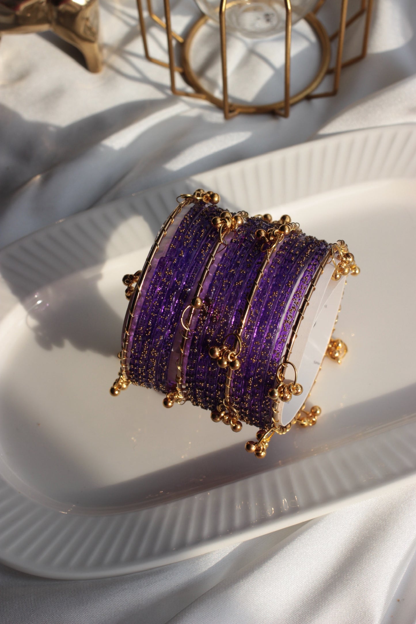 Kashmiri churiyaan- purple