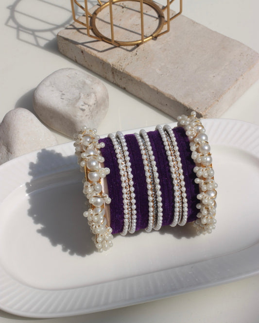 Jahanara Bangles-purple