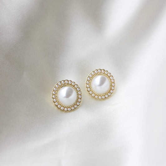 Bb-240 Pearl Earrings